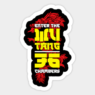 Enter The 36 Chambers Sticker